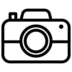 Camera Icon. Photo Camera Vector Illustration. Photography Symbol.	