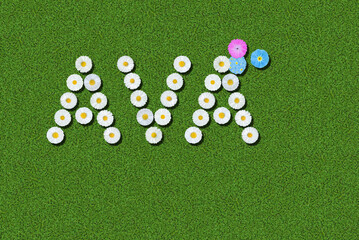 the ten most popular first names for girls in the US and UK