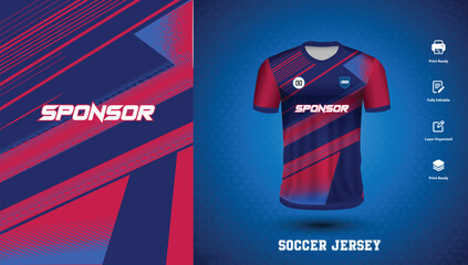 Vector vector soccer jersey design for sublimation or sports tshirt design for cricket football
