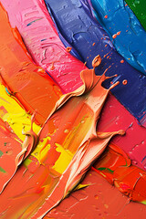 vibrant Background with the colors of the rainbow