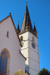 The Lutheran Cathedral of Saint Mary (Catedrala Evanghelică de Confesiune Augustană Sfânta Maria) in Sibiu, Transylvania, Romania