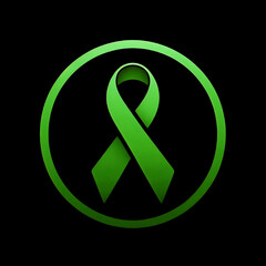 Lazo verde contra el cáncer