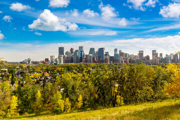 Calgary in sunny day, Canada