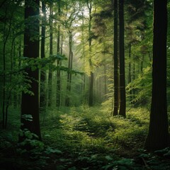Forest landscape.