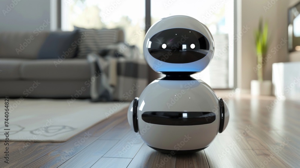 Poster 3d render of a robot.