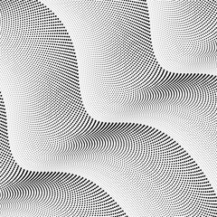 abstract halftone black and white background