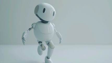Fototapeta premium 3d render of a robot.