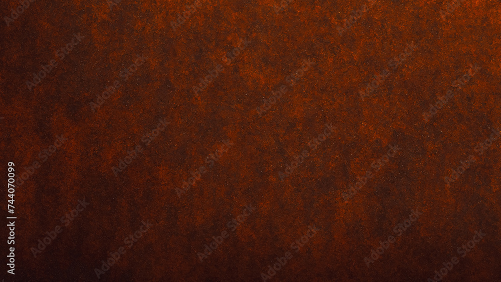 Poster abstract texture of rusty red metal. rust background