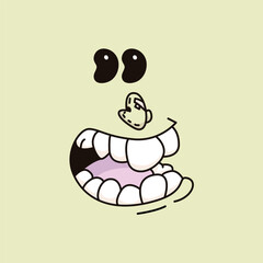 cartoon expression illustration