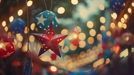A Night of Hopeful Whispers: A Cinematic Shot of Individuals Wishing for a Brighter Future Under a Sky of Fireworks, Generative AI