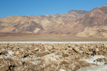 Devil's Golf Course in Death Valley National Park, Death Valley, California
