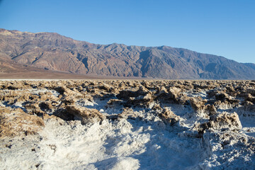 Devil's Golf Course in Death Valley National Park, Death Valley, California
