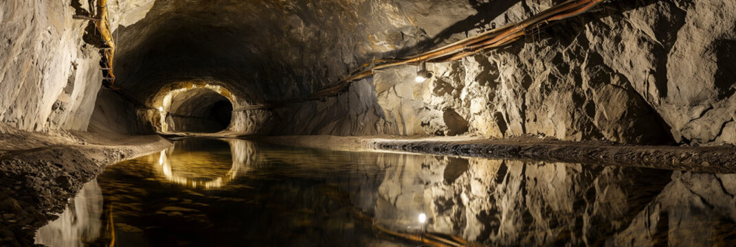 gold mine interior