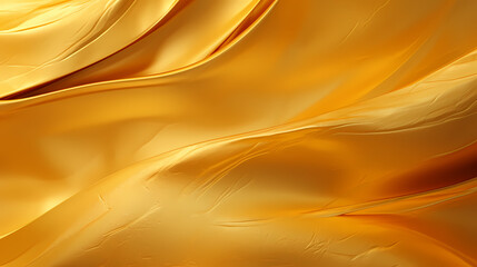 Shiny yellow gold foil abstract background