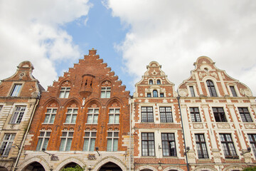 Town houses in Arras, France