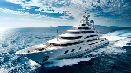 luxury yacht high-end