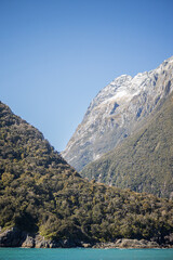 mountain in mild ford sound