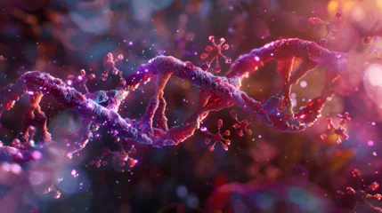 Fotobehang DNA sequencing process © Linus