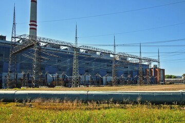 Coal power plant Prunerov 1. Now demolished.