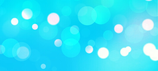 Blue bokeh background perfect for Banner, Poster, Anniversary, and various design works