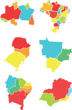 regies do brasil, brasil regioes, nordeste, sudeste, centro oeste, norte, sul 