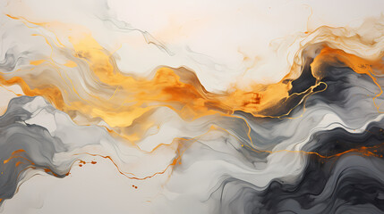 Marble ink paint illustration