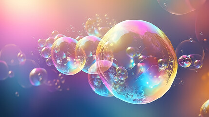Massive soap bubbles float in the air, creating a mesmerizing dynamic scene