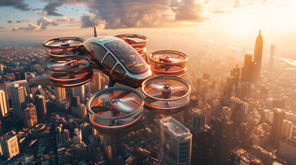 urban mobility drones for private transport jet