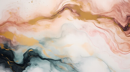 Abstract art background mixed paint effect