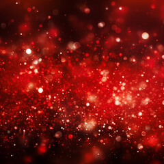 red christmas background with stars