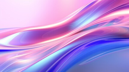Fototapeta premium Colorful pastel futuristic funky fantasy abstract holographic background