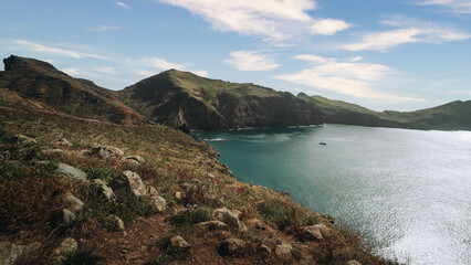 Fototapeta premium view from the sea