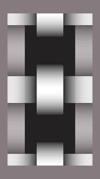 Enmallado geom&eacute;trico en movimiento grises rectangulos
