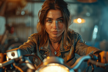 A short individual customizing a bike, focusing on hobbies and personalization.