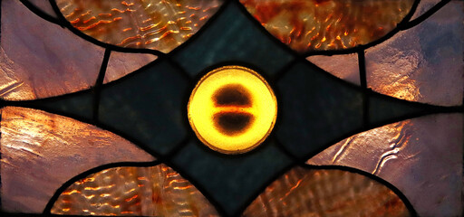 antique stained glass