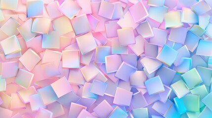 Seamless pastel holographic gradient blur background texture with a retro-futuristic touch.
