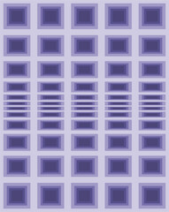 geometric plane composition in the form of a square with blue and purple gradient colors for graphic design inspiration needs