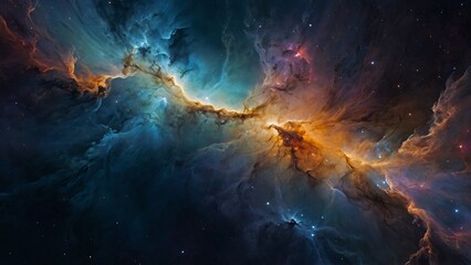 Galaxy in space. Cosmic concept.
