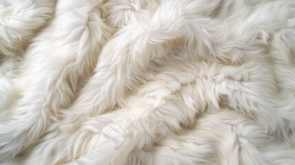detailed white color fur background