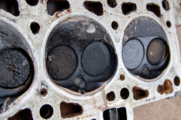 increased consumption of engine oil, replacement of valve seals