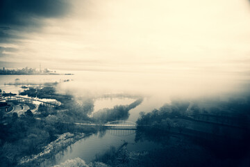 Toronto with a Fog