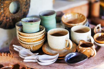 Ceramic pottery souvenirs