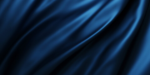 Blue luxury fabric background 3d render - 744194226