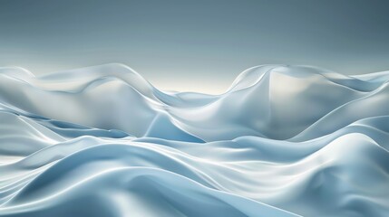 Obraz premium A serene snapshot of a minimalist landscape, with the ethereal blend of sky and sea creating a tranquil abstract masterpiece