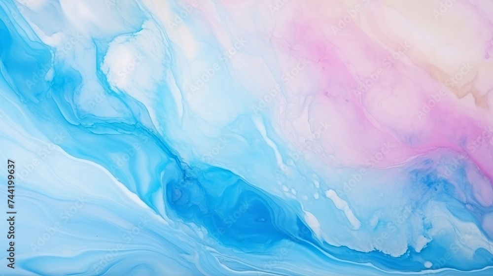 Poster alcohol ink colors translucent. abstract multicolored marble texture background. design wrapping pap