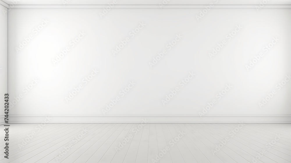 Aufkleber empty white studio background. design for displaying product