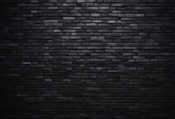 Dark black brick wall dark surface for product presentation