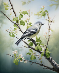 Obraz premium Plumbeous Vireo