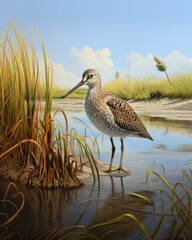 Short-billed Dowitcher