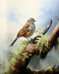 Lincoln's Sparrow